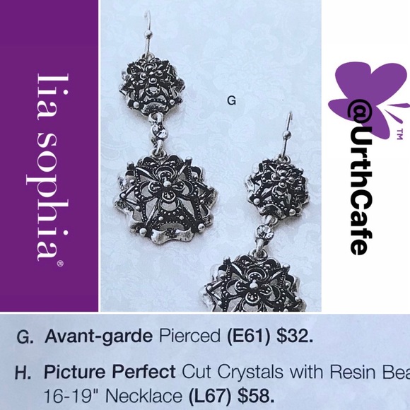 Antiquated Silver Heirloom Double Drop Earrings - Picture 10 of 16